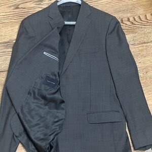 Tommy Hilfiger Charcoal Modern Fit Suit